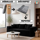 Canapé 3 Places compressé