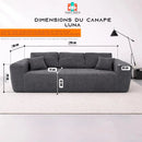 Canapé 3 Places compressé