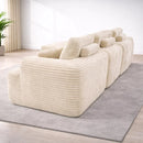 Canapé d'angle compressé